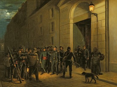 Arrest of the Generals Lecomte and Clement Thomas during the Paris Commune by Emmanuel Masse
